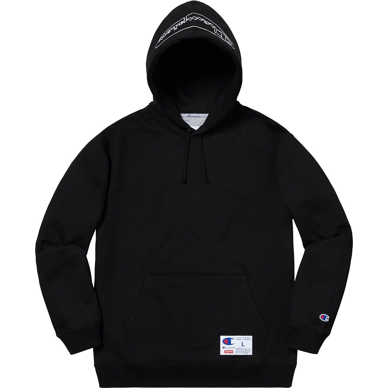 Supreme®/Champion® Outline Hooded Sweatshirt